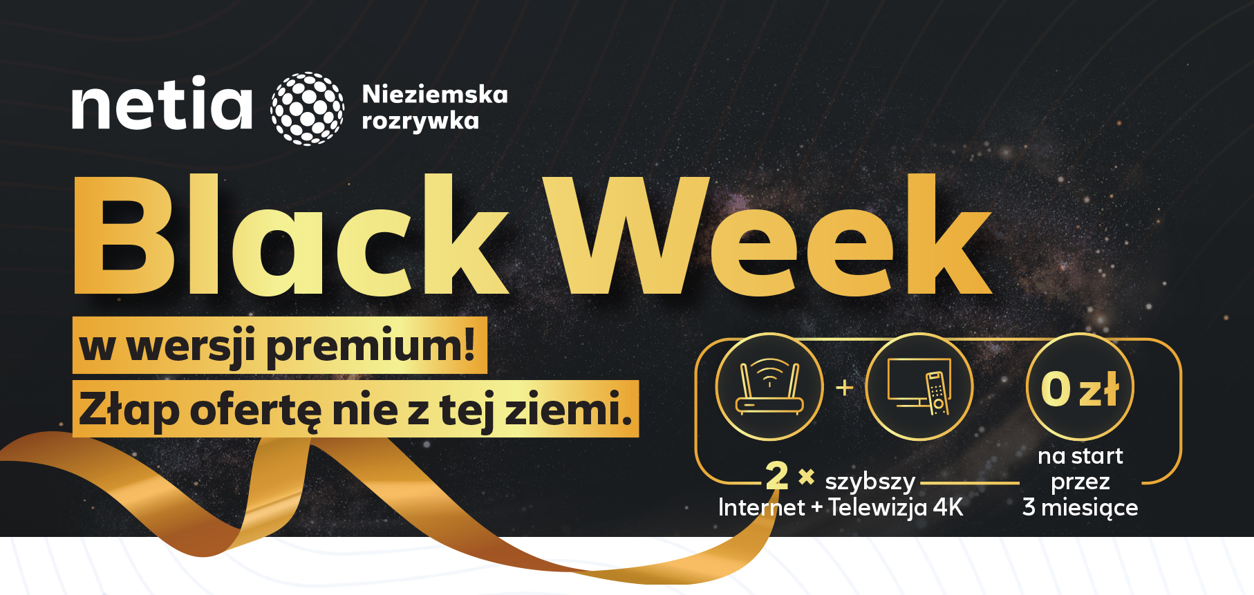 Nowa oferta na Black Weeks u operatora Netia