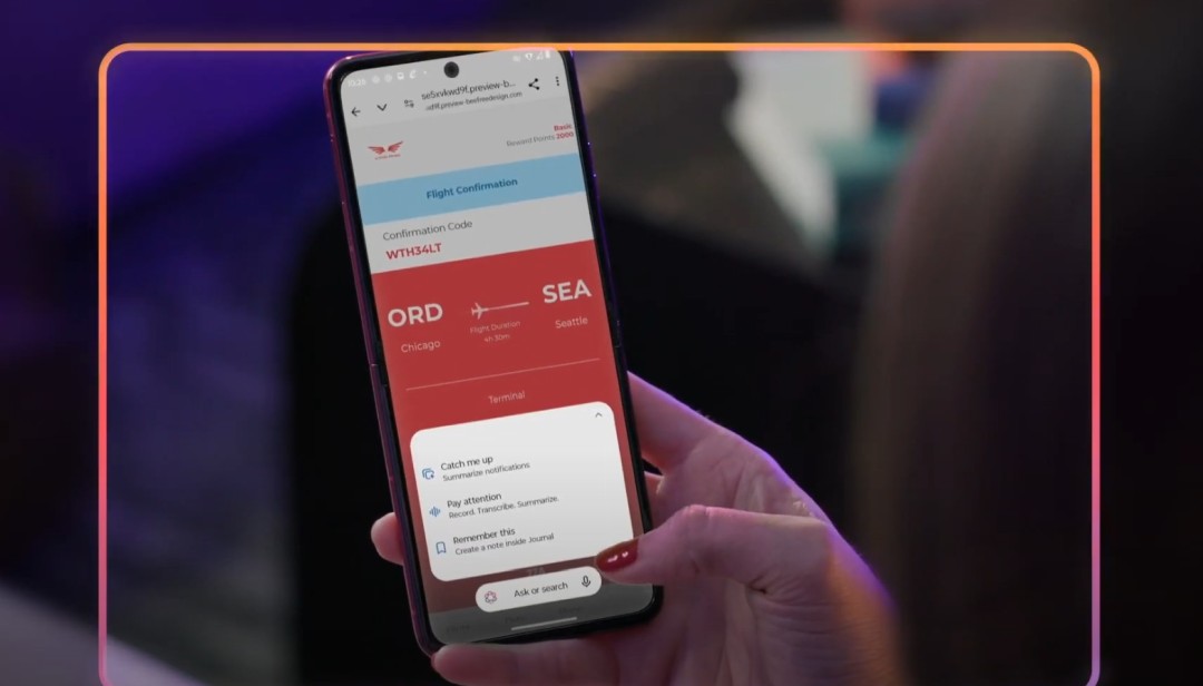 Motorola Moto AI beta