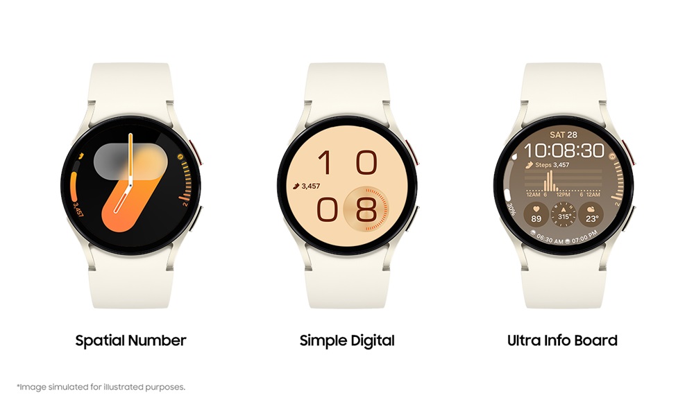 Nowe tarcze zegarka na starszych smartwatchach Samsunga