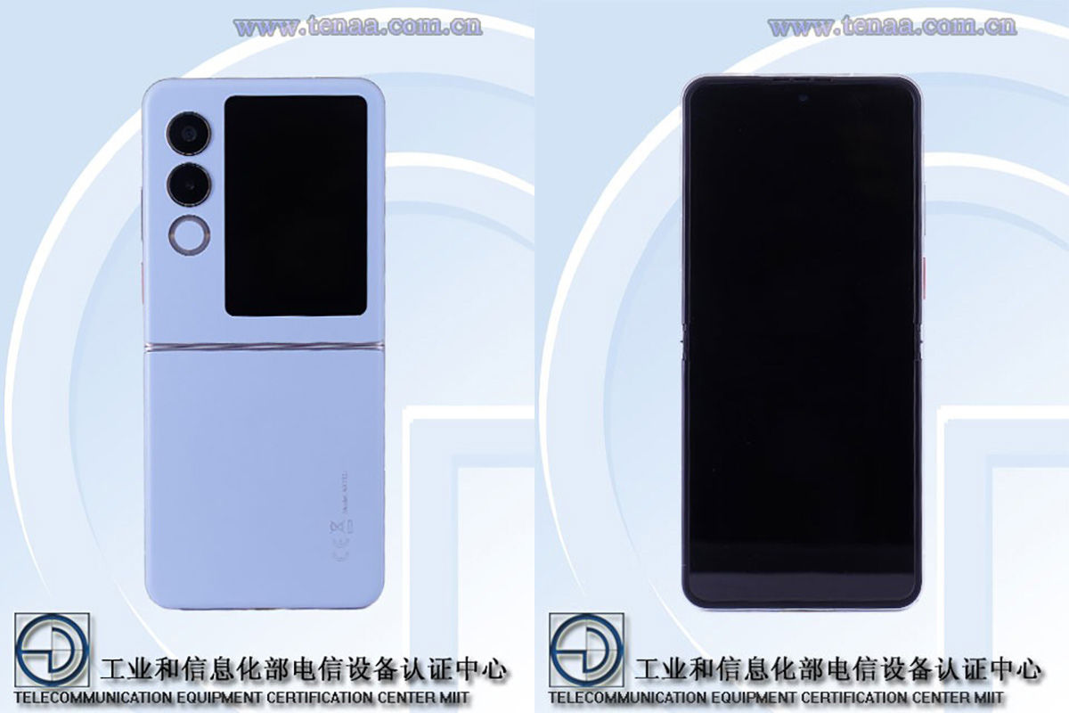 składany smartfon nubia flip 2 foldable smartphone tenaa