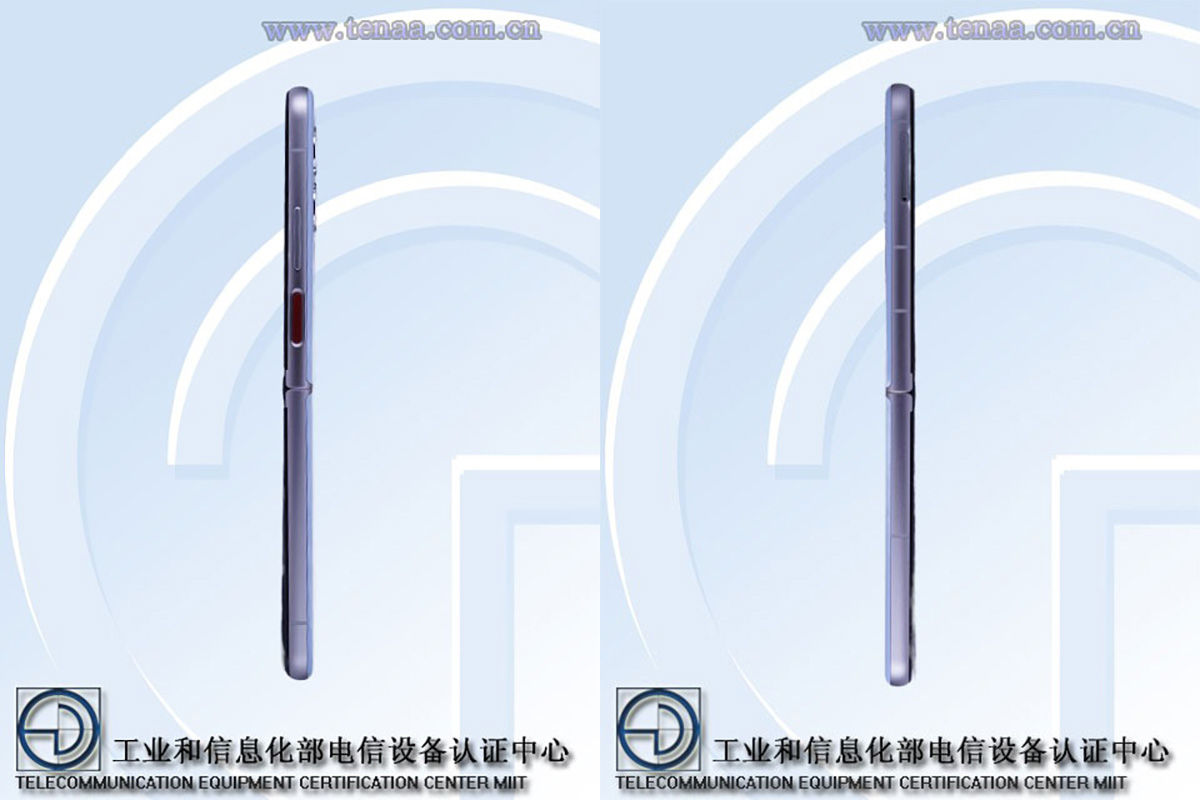 składany smartfon nubia flip 2 foldable smartphone tenaa