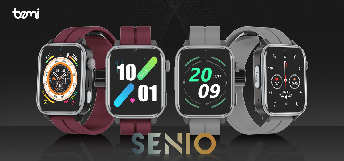 smartwatch dla seniora bemi senio