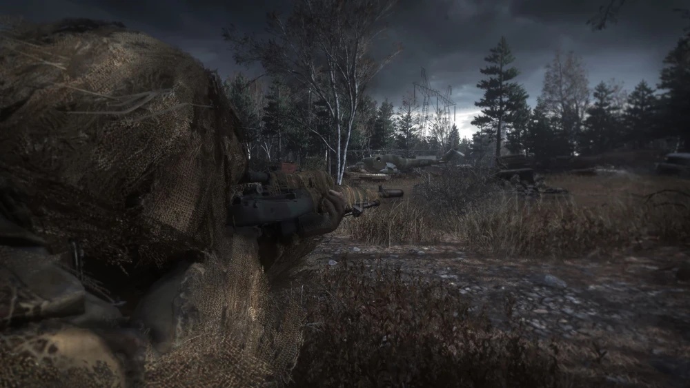 call of duty modern warfare remastered all ghillied up