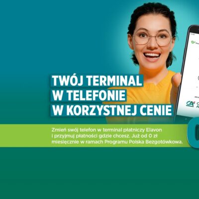 Terminal w smartfonie w Credit Agricole