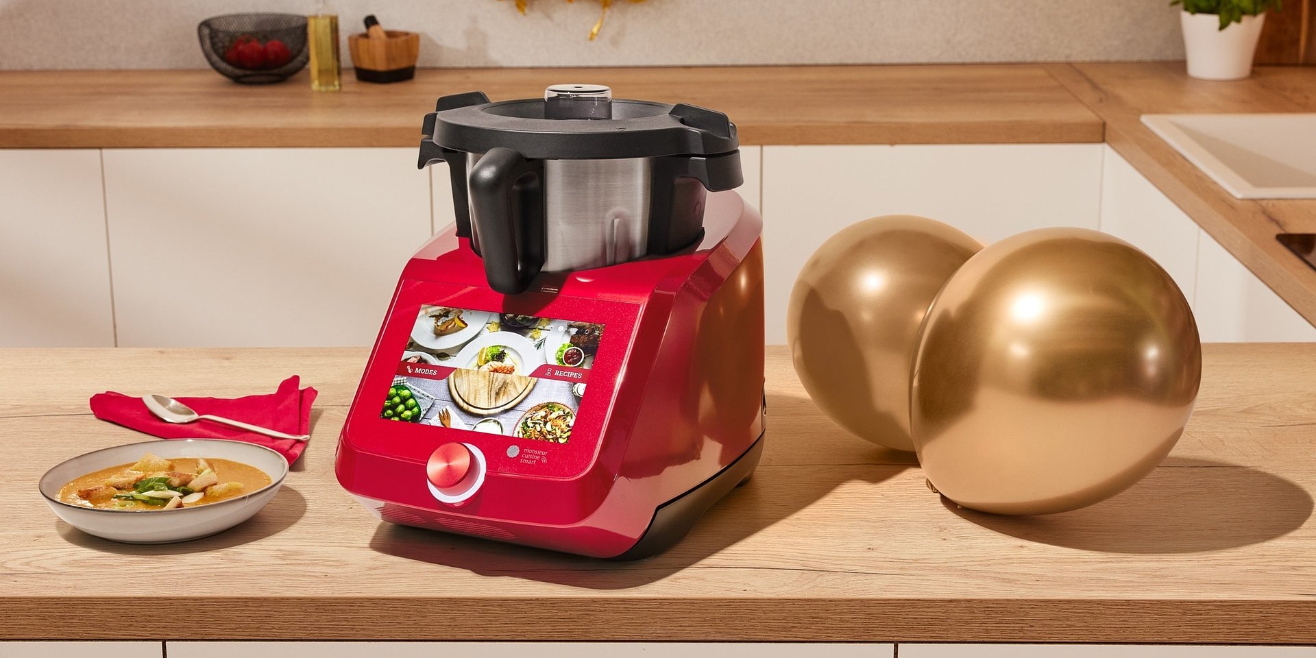 Monsieur Cuisine Smart - Lidlomix w czerwonej wersji