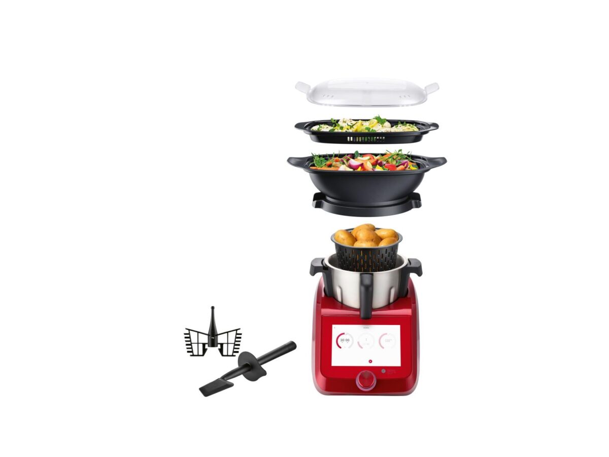 Monsieur Cuisine Smart - Lidlomix w czerwonej wersji