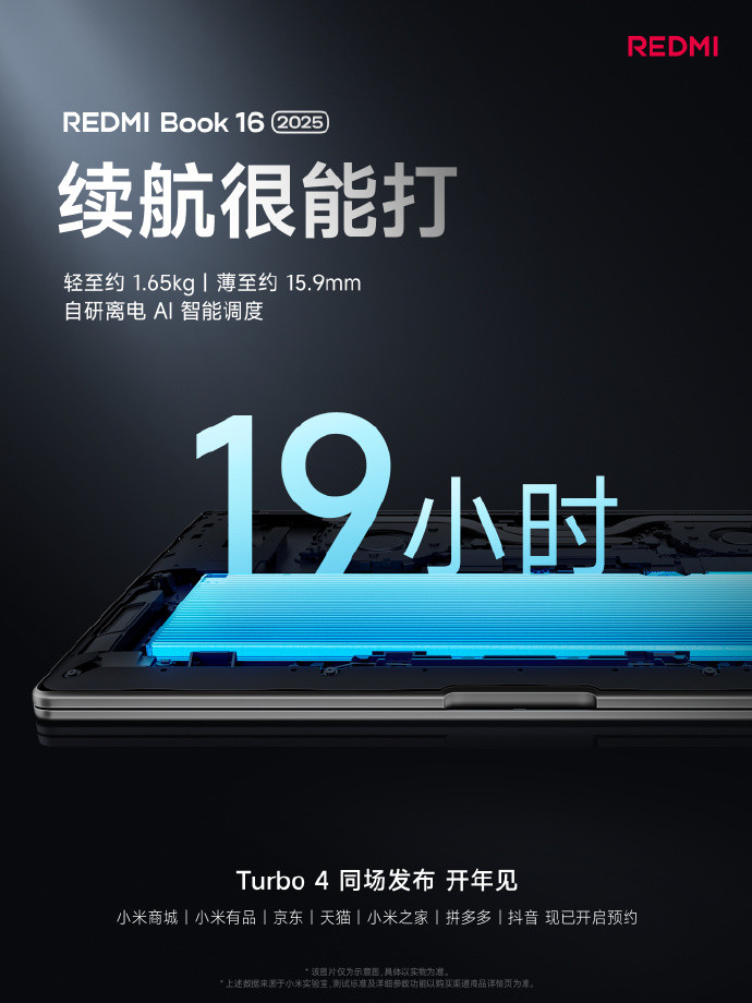 Laptop Redmi Book 16 2025