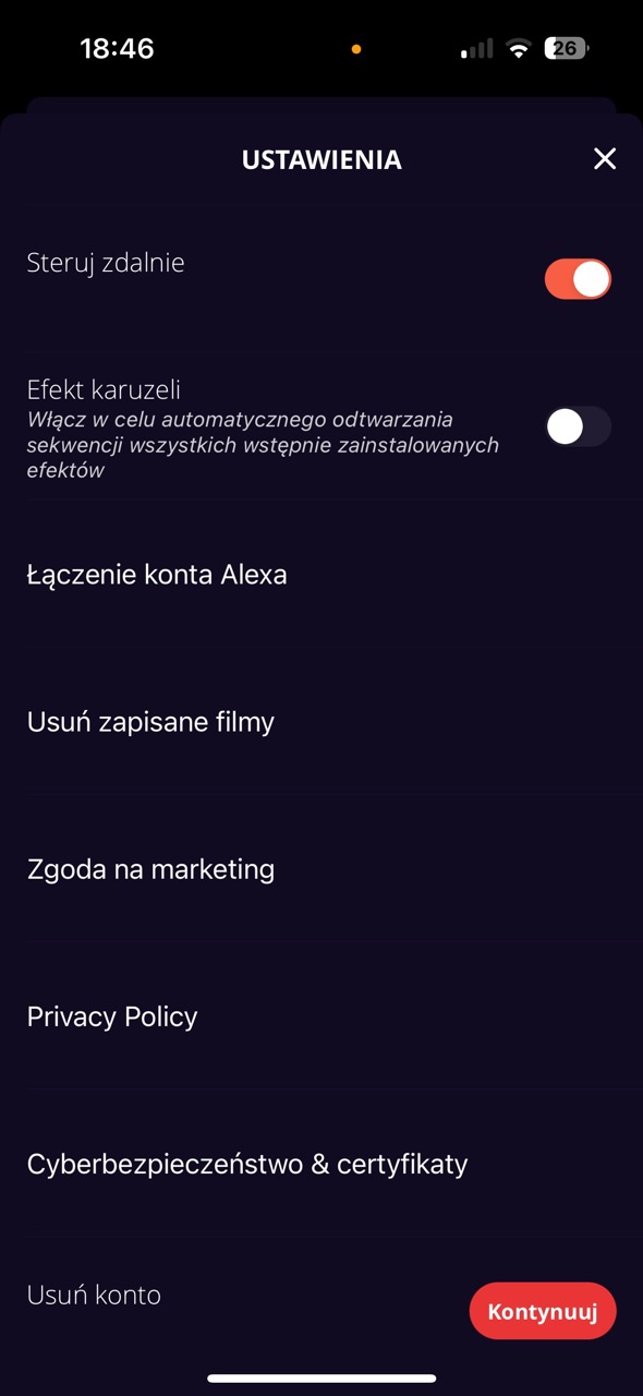 Twinkly Strings / fot. Kacper Żarski (Tabletowo.pl)