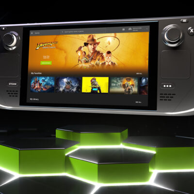 GeForce Now na Steam Decku grafika