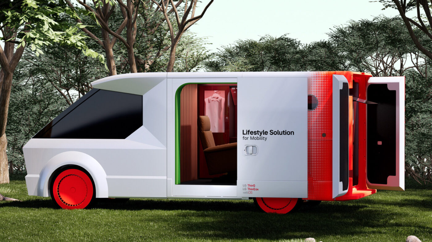 LG koncepcja kamper AI sztuczna inteligencja CES 2025