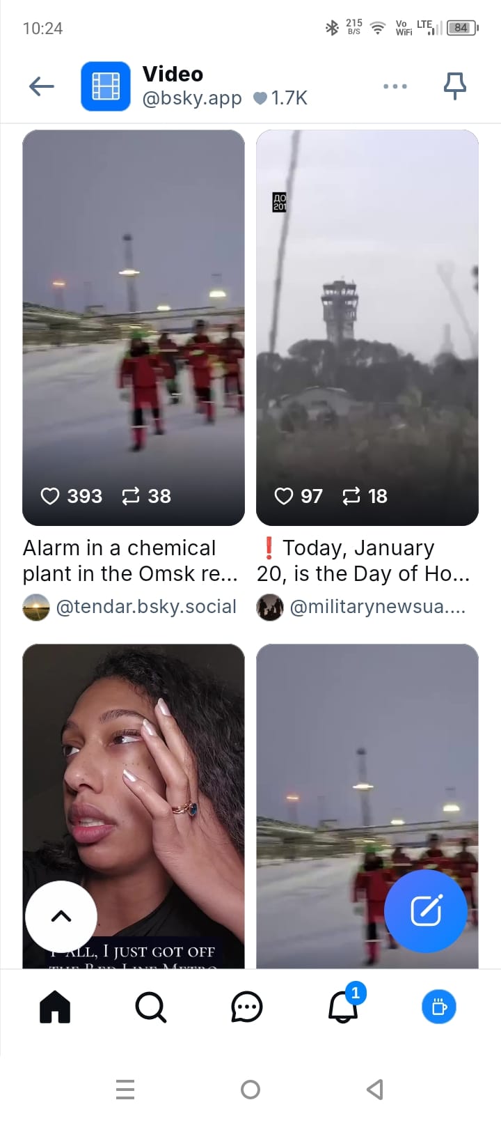 Trending Videos w aplikacji Bluesky - nowa funkcja przypominająca rolki TikToka i Instagrama
