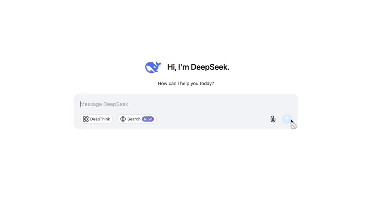 Chiński asystent AI DeepSeek