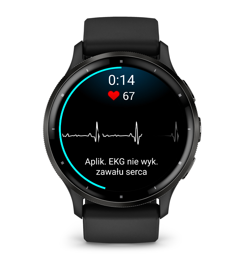 Garmin aplikacja EKG pomiar