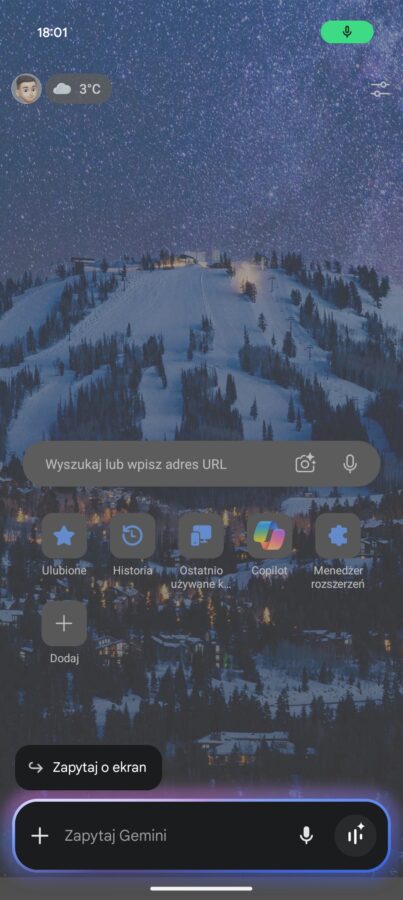 Google Gemini nowy wygląd Android