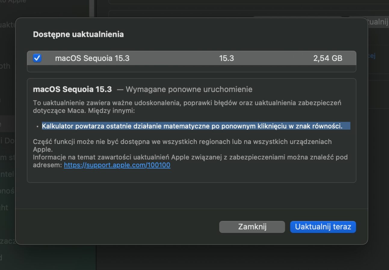 macOS 15.3