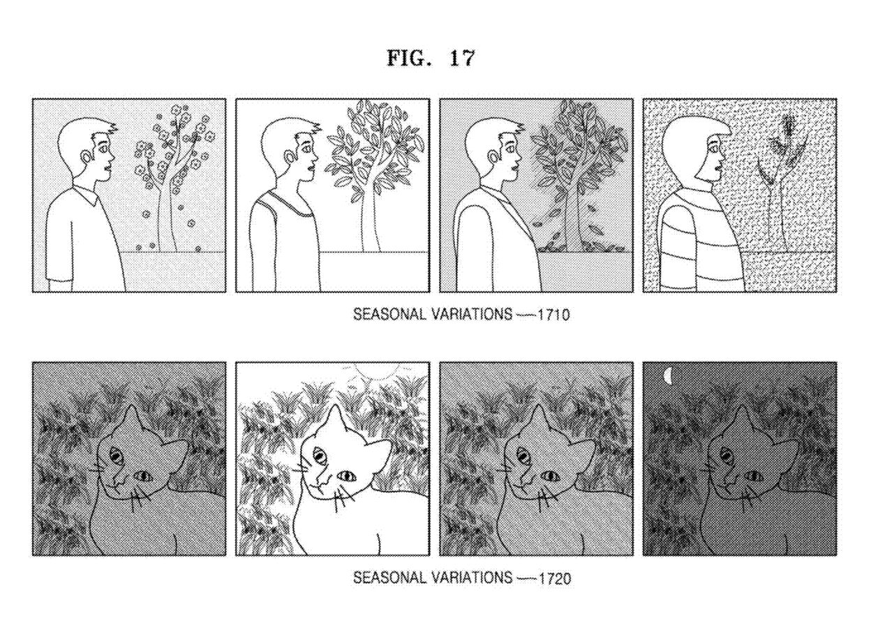 Samsung patent dostosowanie tapety do pogody za pomocą AI