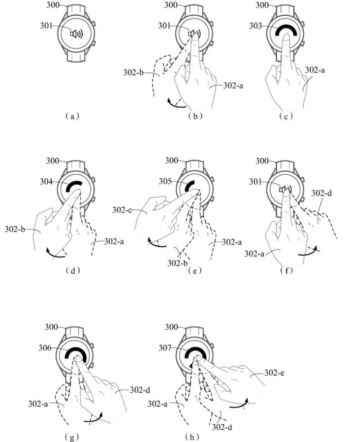 Patent na czujnik linii papilarnych na ekranie smartwatchy Huawei