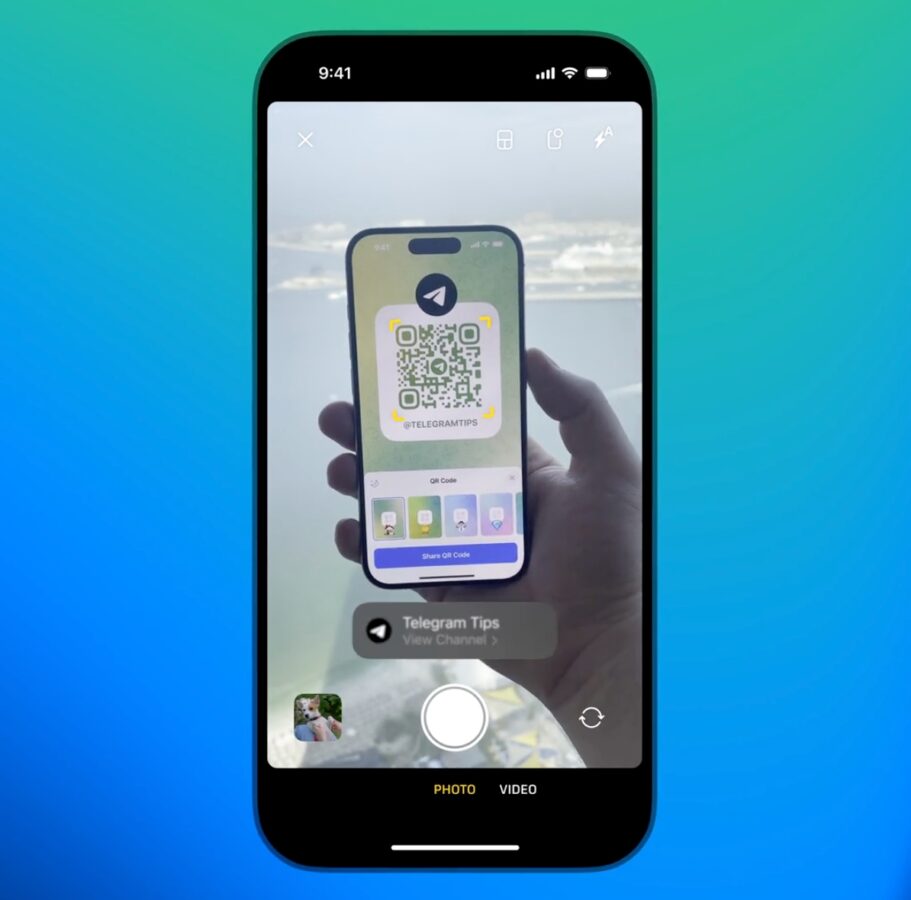 Telegram Skaner kodów QR