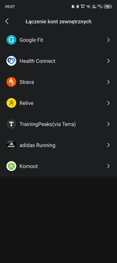 Jak zintegrować aplikację Zepp Health (Amazfit) z Google Health Connect?