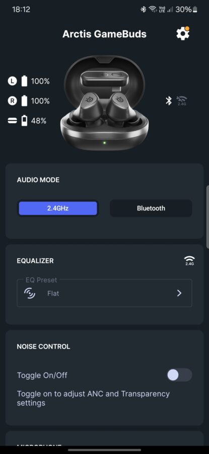 steelseries arctis gamebuds aplikacja