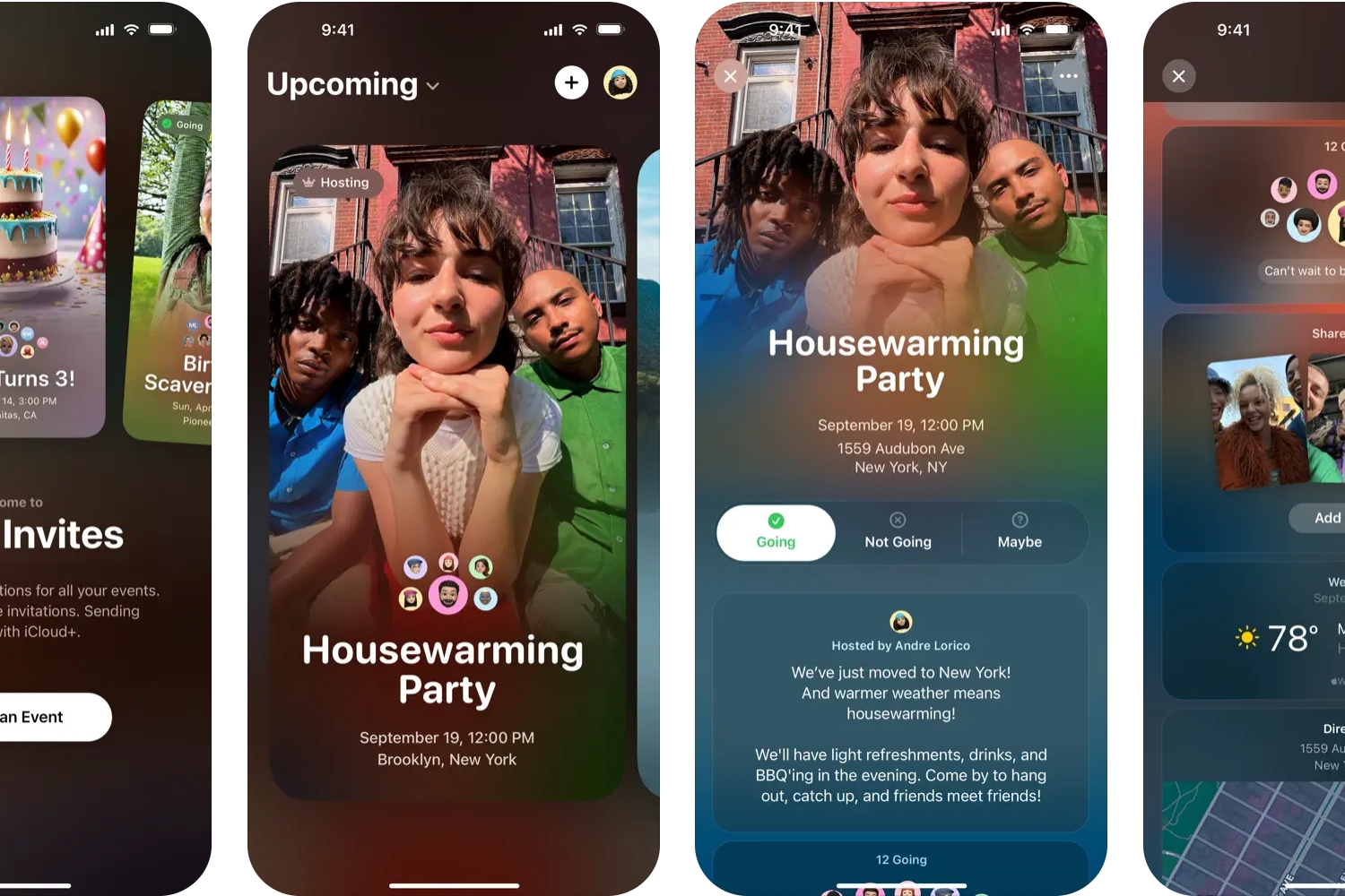 Apple Invites aplikacja