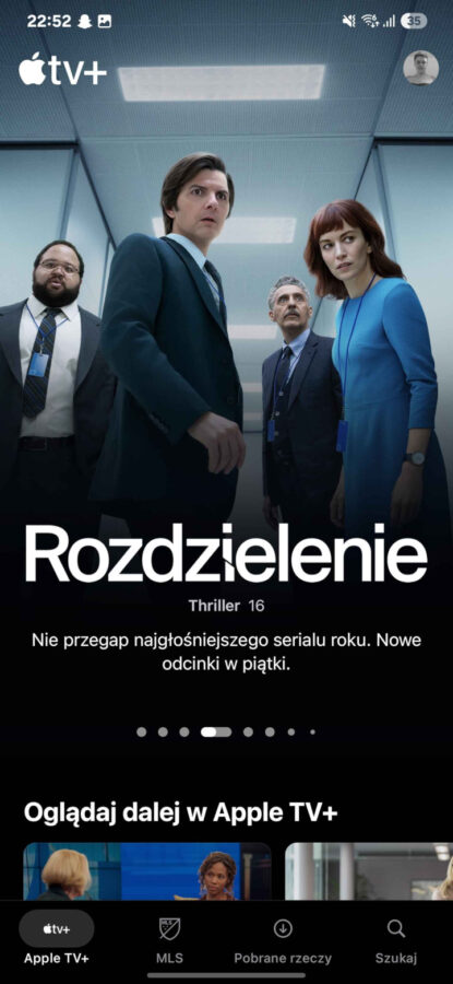 Apple TV+ na Androidzie