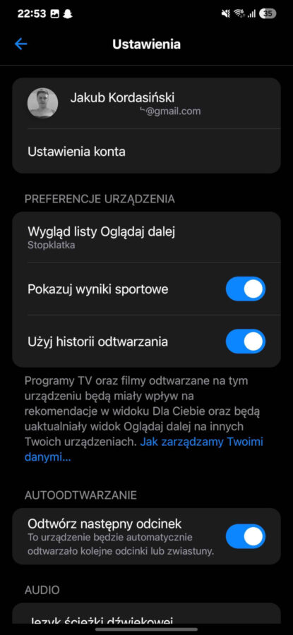 Apple TV+ na Androidzie