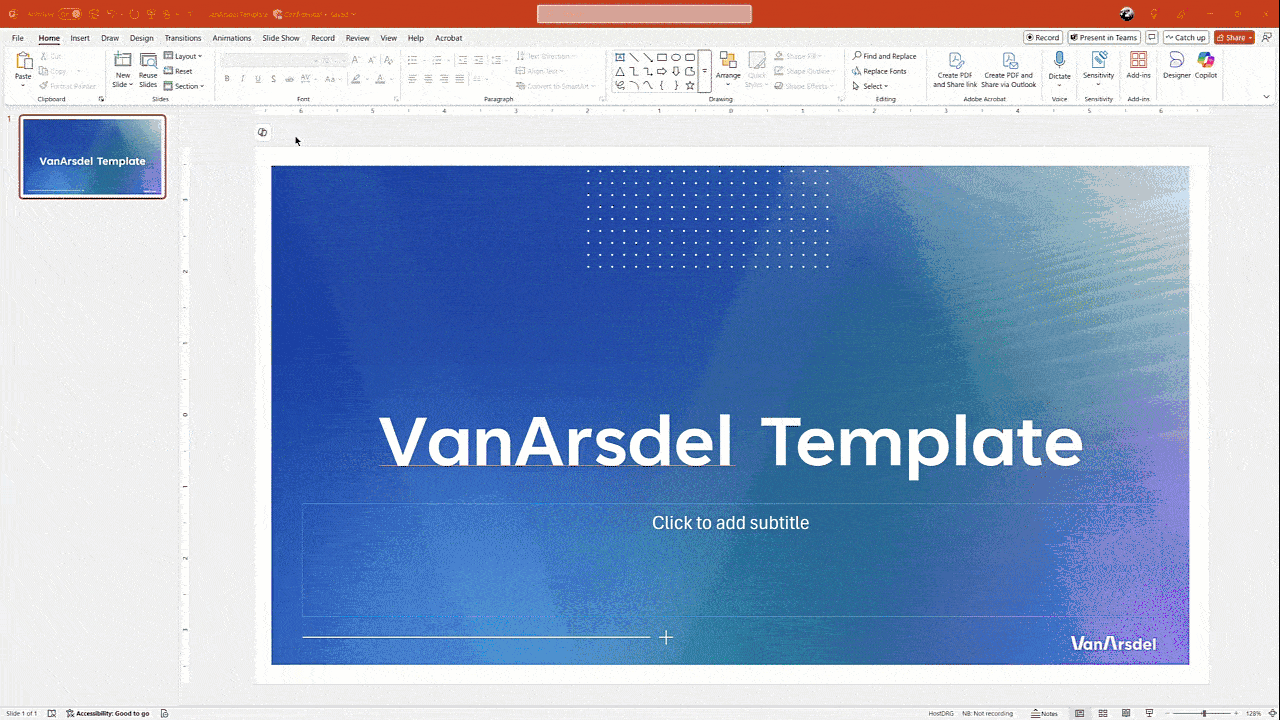 Copilot w PowerPoint w Microsoft 365