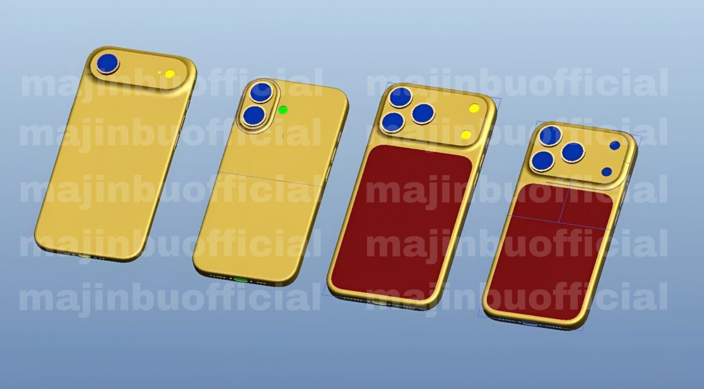 iphone 17 iphone 17 air iphone 17 pro max renders