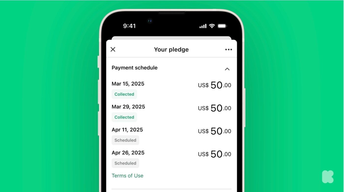 Kickstarter płatności co dwa tygodnie