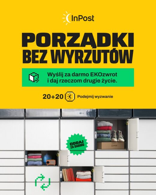 paczkomat inpost ekozwroty kampania porządki bez wyrzutów