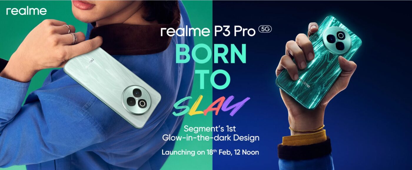 Realme P3 Pro grafika opcje kolorystyczne
