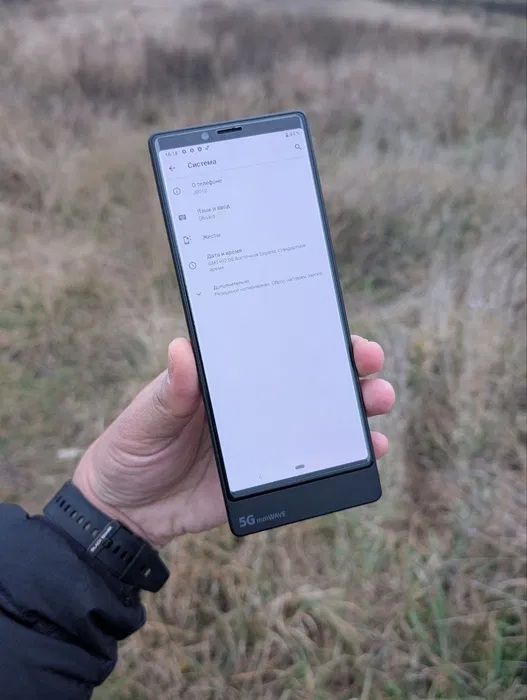 smartfon sony xperia 1s prototype smartphone