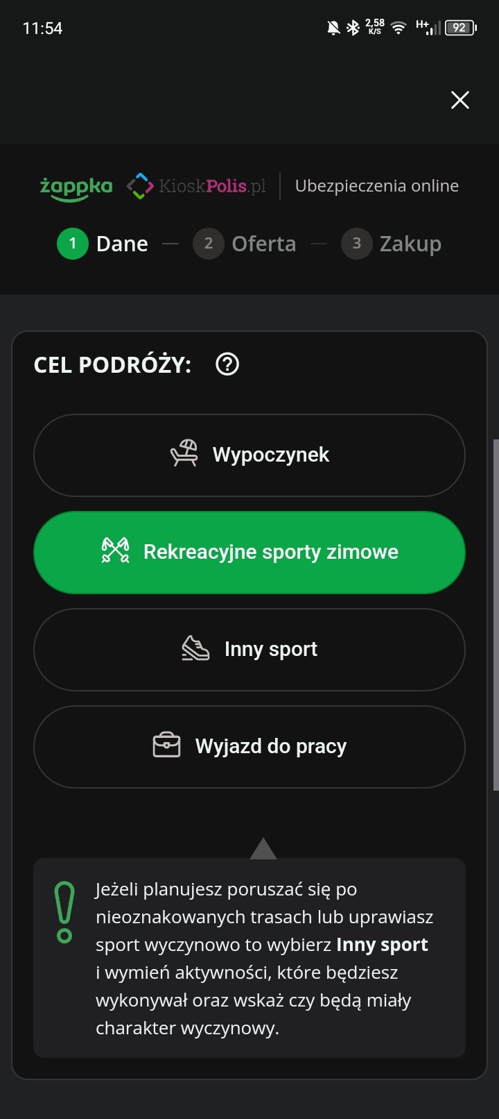 Jak kupić ubezpieczenie w aplikacji Żappka sieci handlowej Żabka?