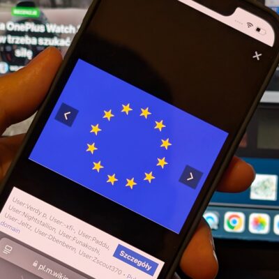 Flaga Europejska iPhone