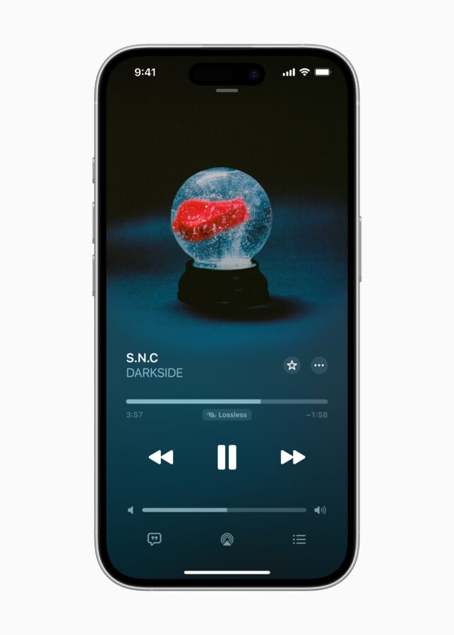 AidPods Max dźwięk w formacie bezstratnym Apple Music