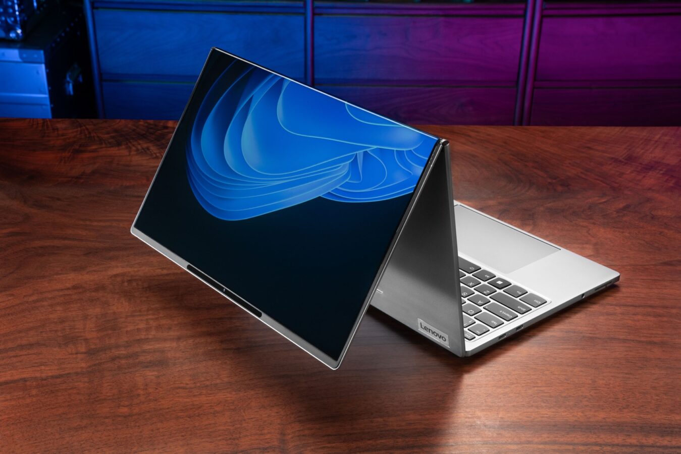 laptop lenovo thinkbook codename flip ai pc concept