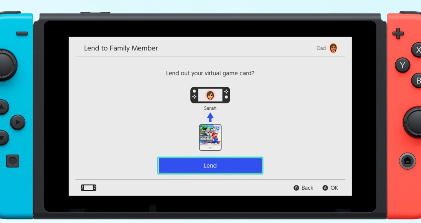 nintendo virtual game card switch