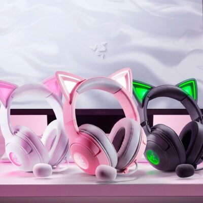 razer kraken kitty v2 white