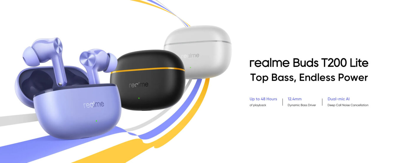 słuchawki Realme Buds T200 Lite