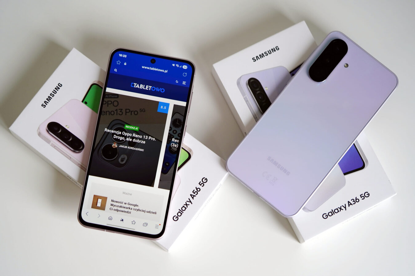 Samsung Galaxy A36 5G i Samsung Galaxy A56 5G