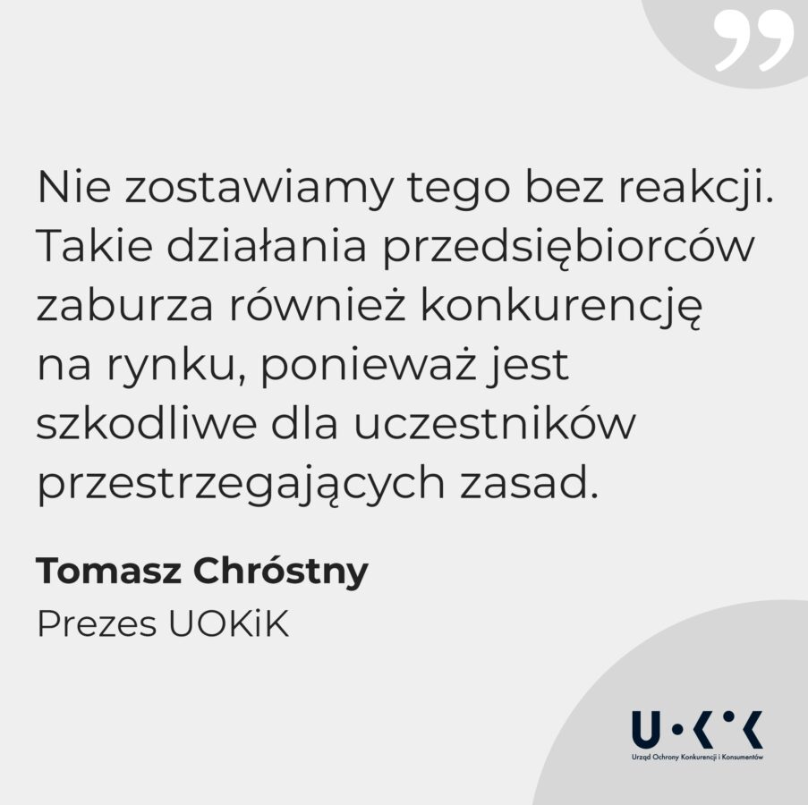 Vectra znowu podwyższa opłaty, Prezes UOKiK stawia zarzuty