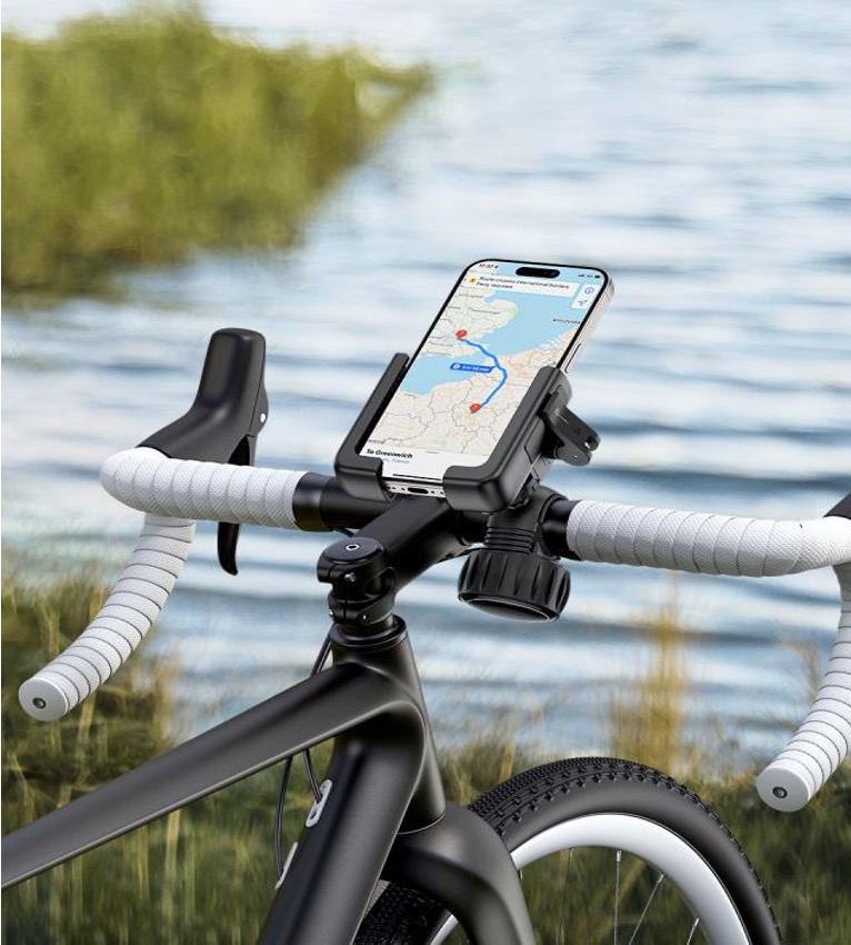 Uchwyt rowerowy Baseus Bike Phone Mount Cluster Black
