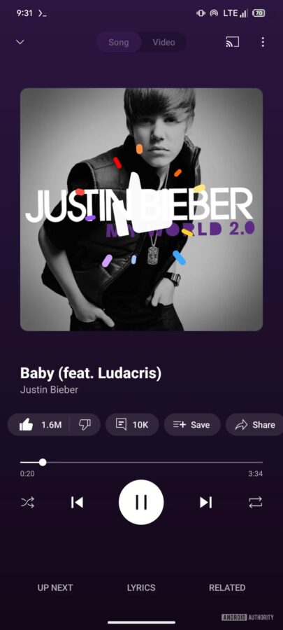 YouTube-Music-Double-tap-to-like
