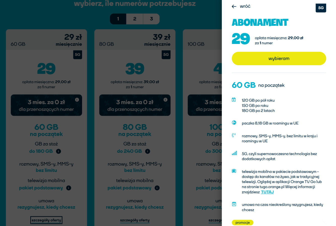 Abonament Nju Mobile