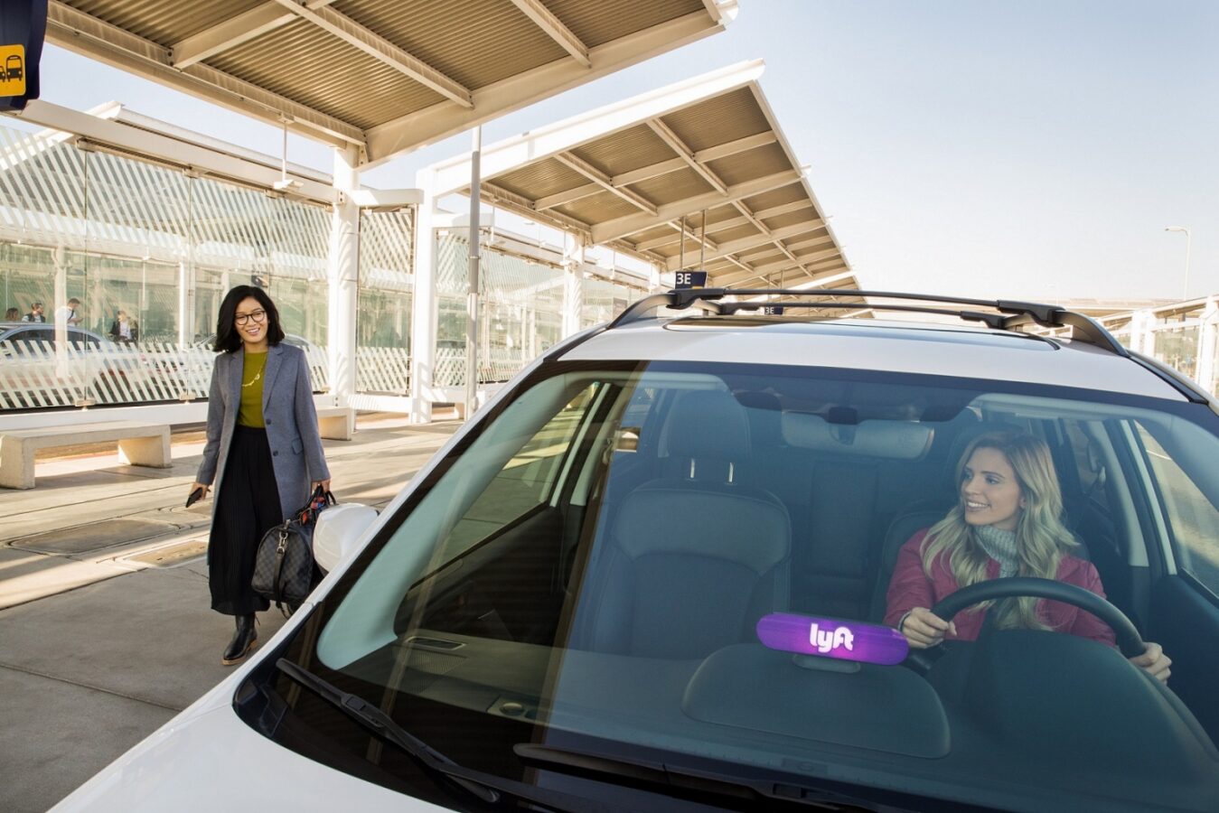 Lyft taxi