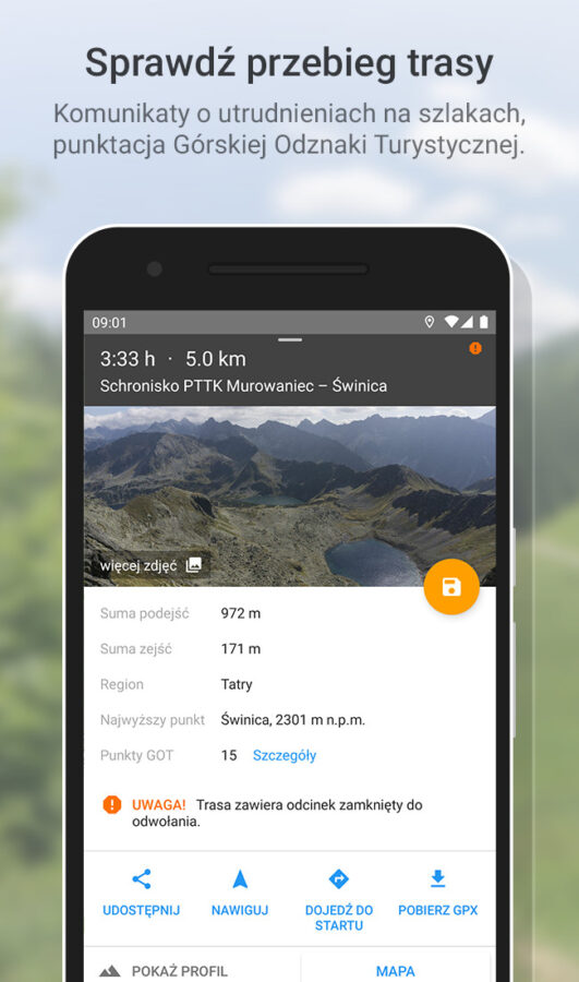 Mapa Turystyczna screen