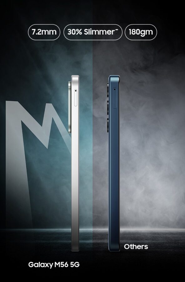 smartfon samsung galaxy m56 5g smartphone
