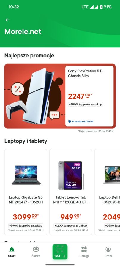 żabka aplikacja żappka okazje online fot. tabletowo.pl
