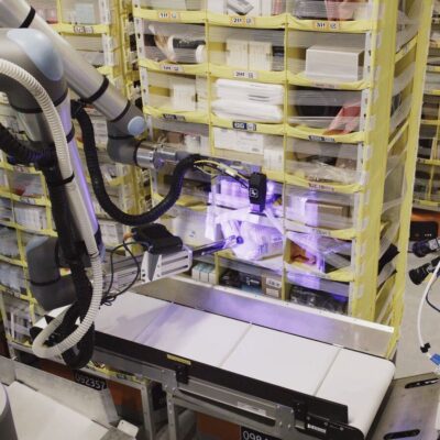 Robot Vulcan, zmysł dotyku, Amazon